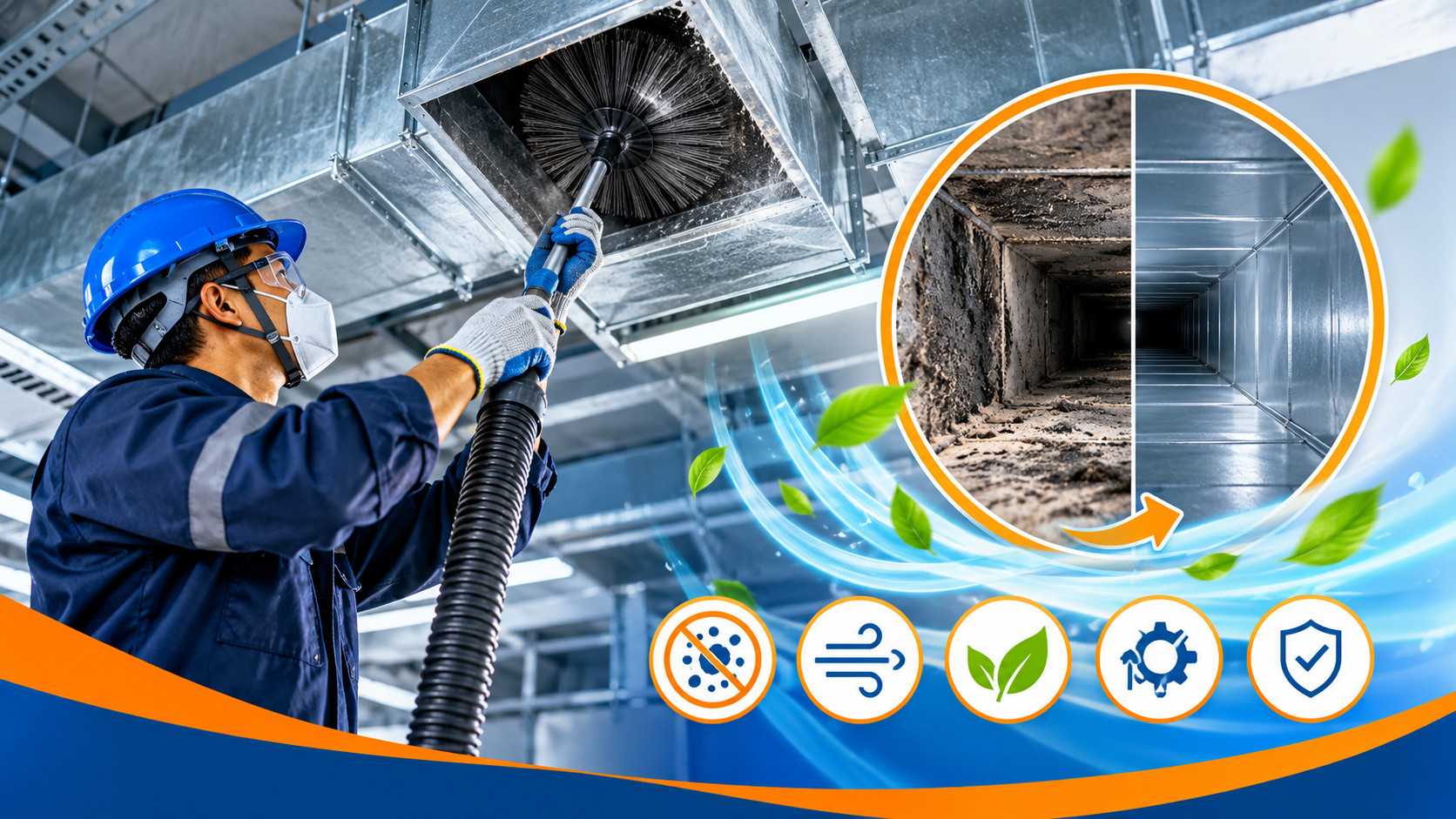 Professional Duct Cleaning Services for Clean & Healthy Air